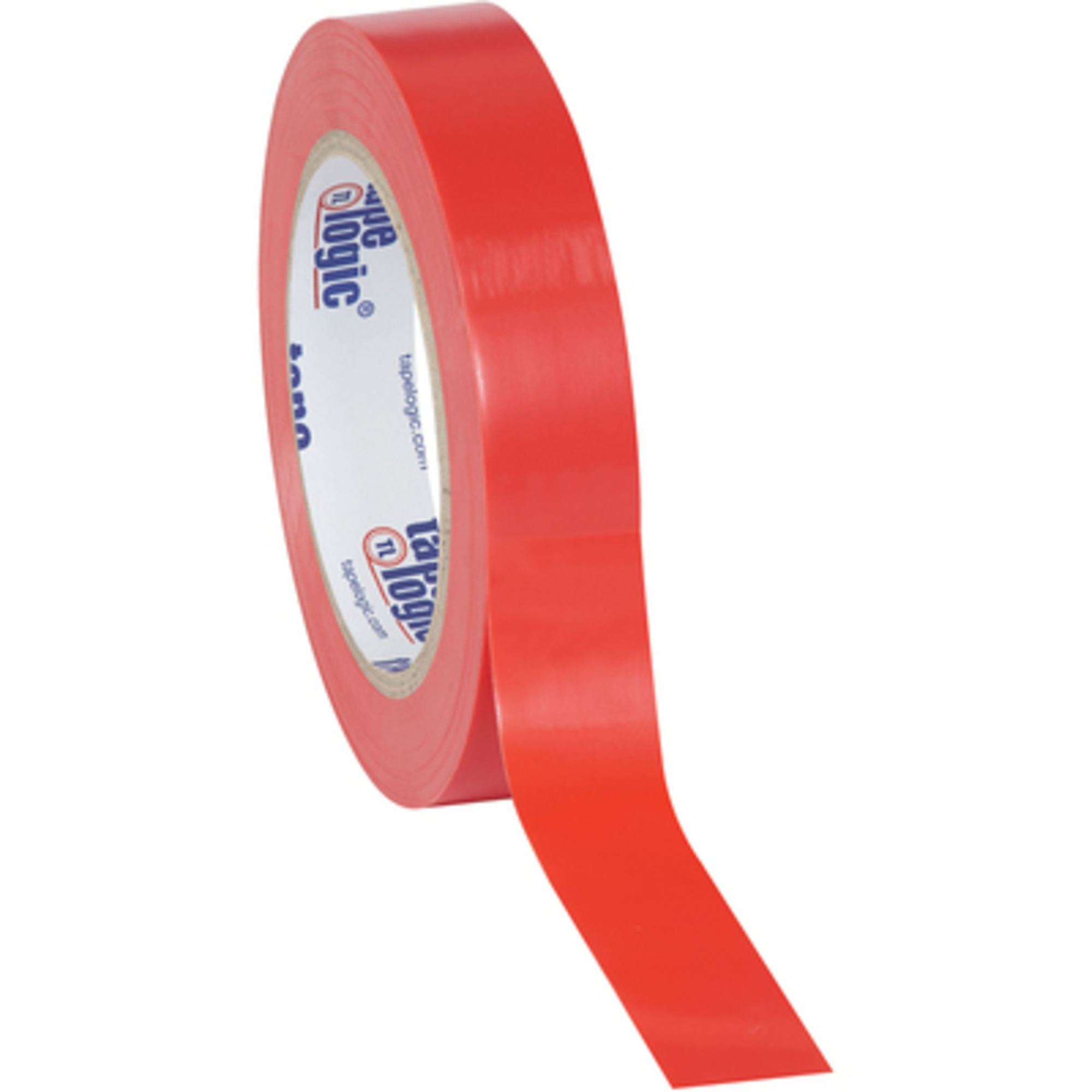 Stock Packaging Red Safety Tape — 1in. x 36 yds., 3 Pcs, Vinyl, Model# T91363PKR
